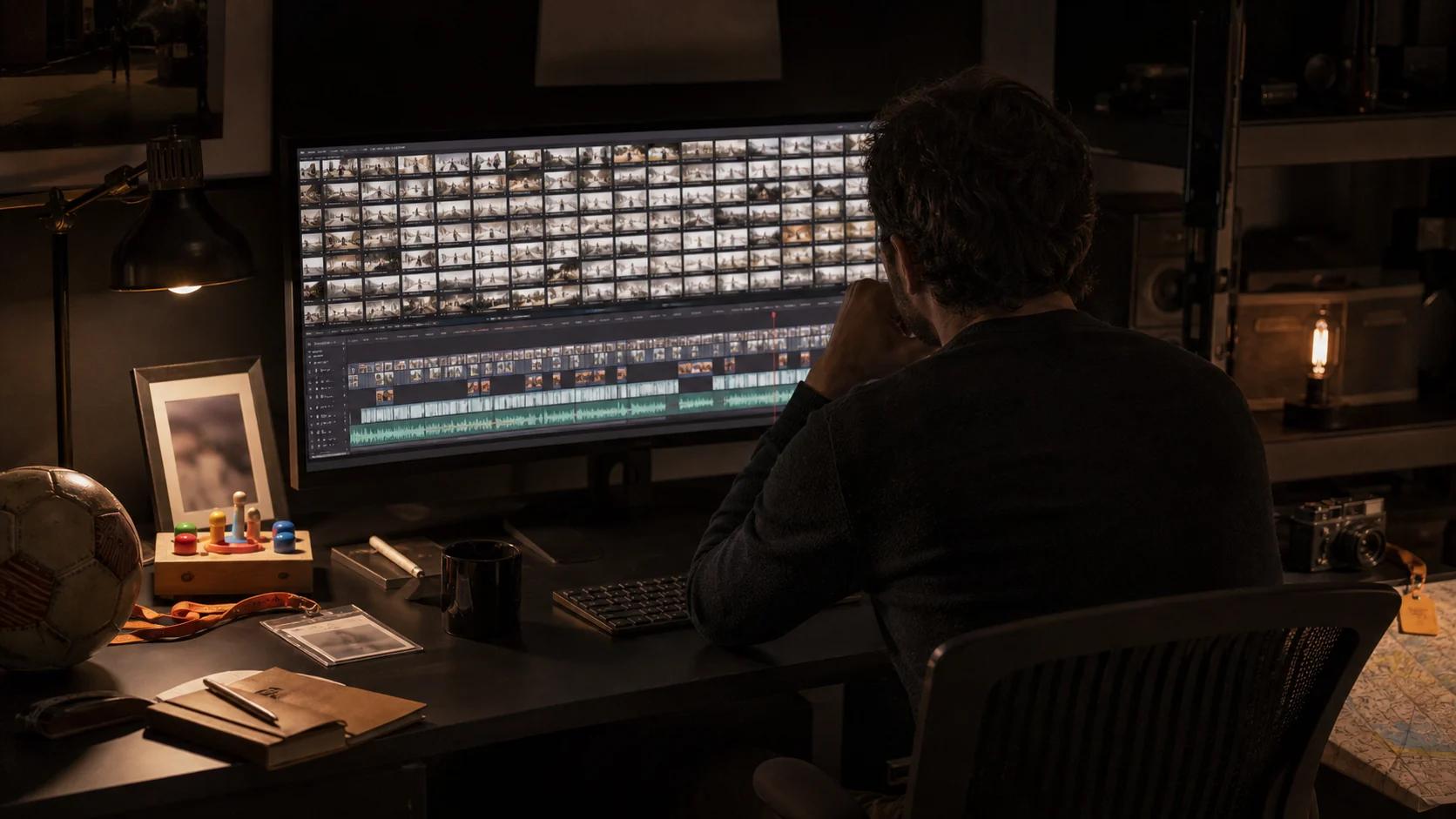 QShot solo creator review: an editor searches hundreds of clips after filming children, sports, and travel